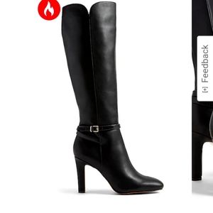 Thin Heel Buckle Boots Express